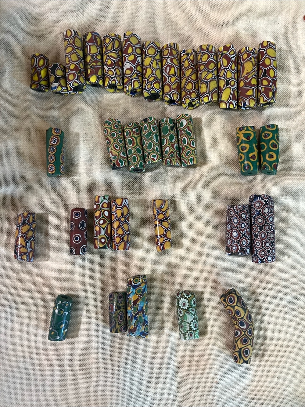 Large Vintage Glass Trade Beads Collection - 300+ beads